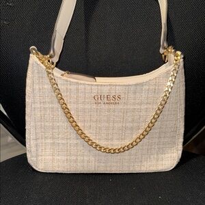 Guess Curtain Top-Zip Tweed Shoulder Bag NWOT OUT OF STOCK AT FACTORY OUTLET